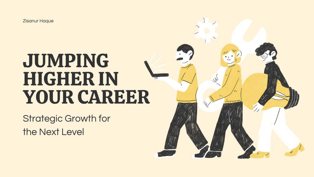 Jumping Higher in Your Career: Strategic Growth for the Next Level