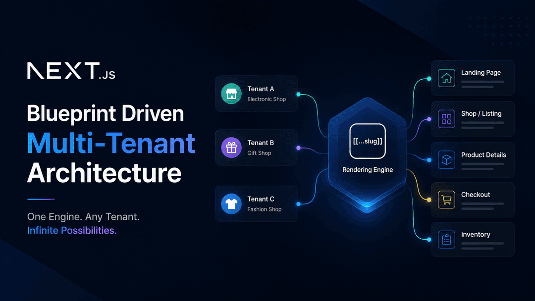 Building Scalable Multi-Tenant Applications in Next.js Using Dynamic Routing and Schema-Driven Architecture