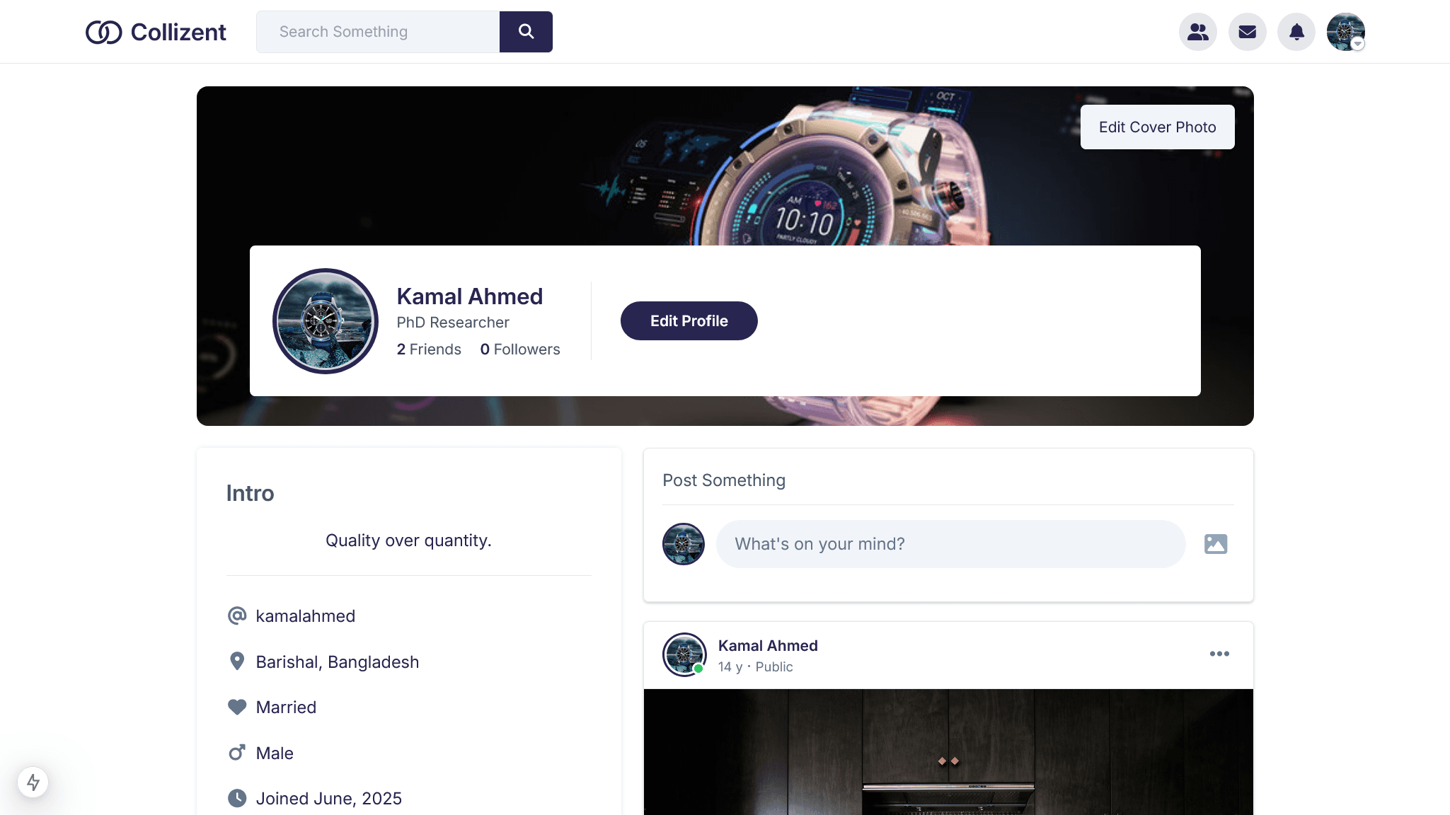 Real-Time Social Platform screenshot 2