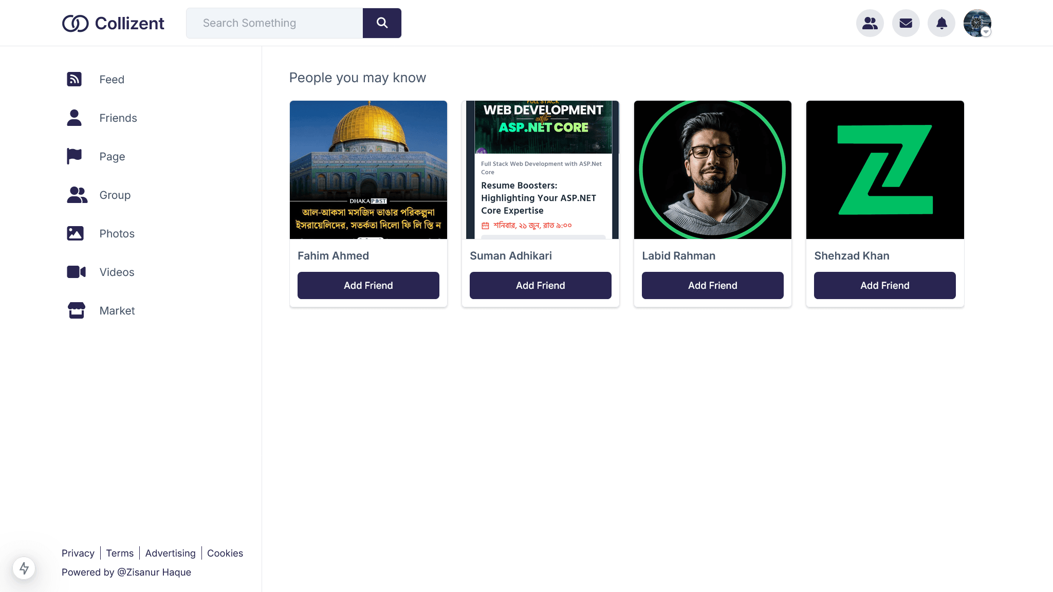 Real-Time Social Platform screenshot 4