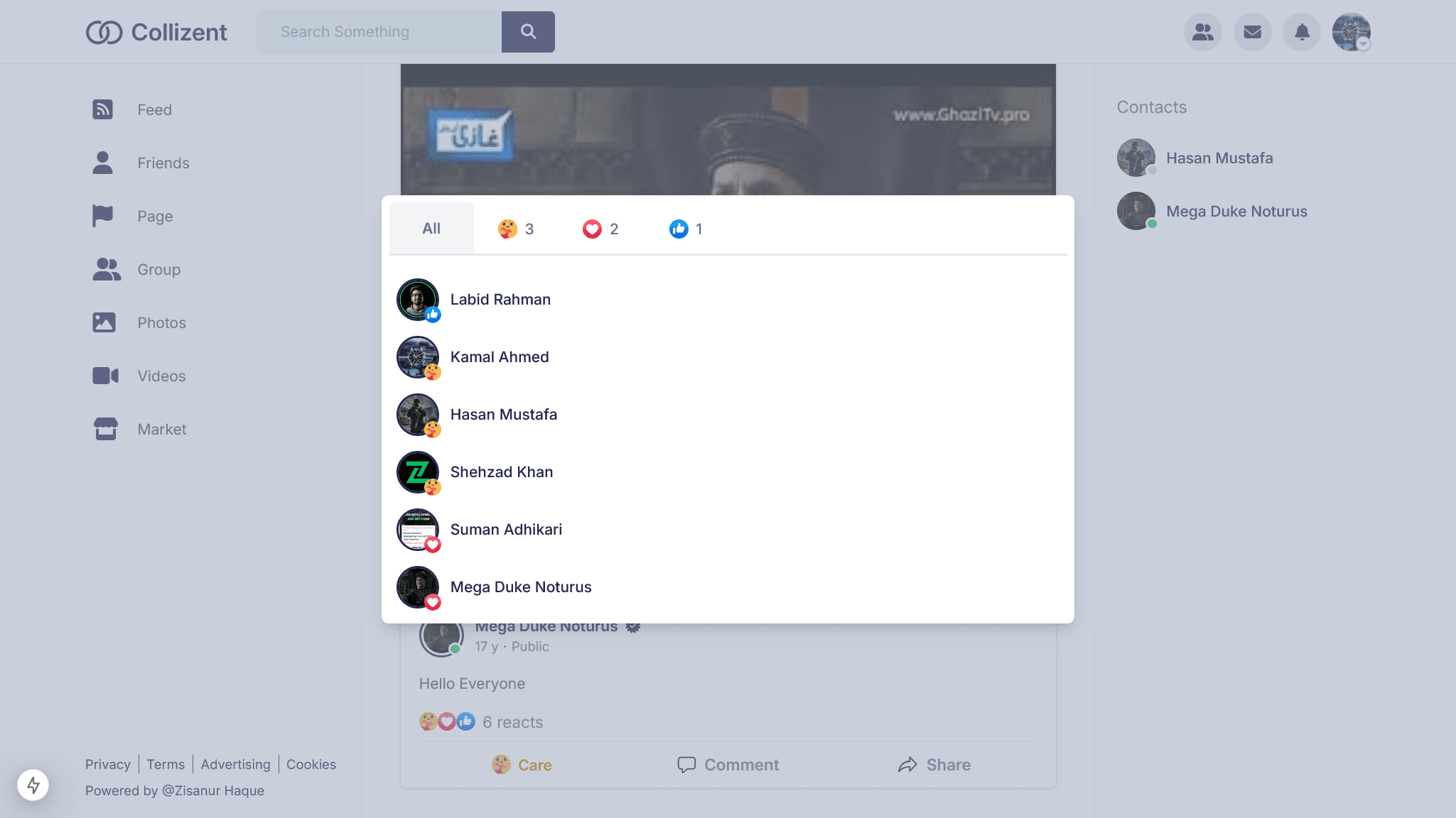 Real-Time Social Platform screenshot 5